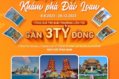 Mừng sinh nhật vàng cùng Nhôm Topal khám phá Đài Loan