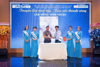 TRUYỀN LỬA TRAO TAY KẾT NỐI THÀNH CÔNG LÂM ĐỒNG - BÌNH THUẬN